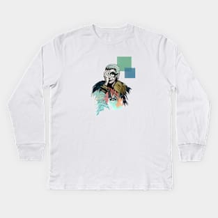 Iris Apfel Fashion Icon American Kids Long Sleeve T-Shirt